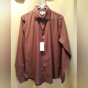 Men's NWT Express Slim Fit Performance Shirt, Size S